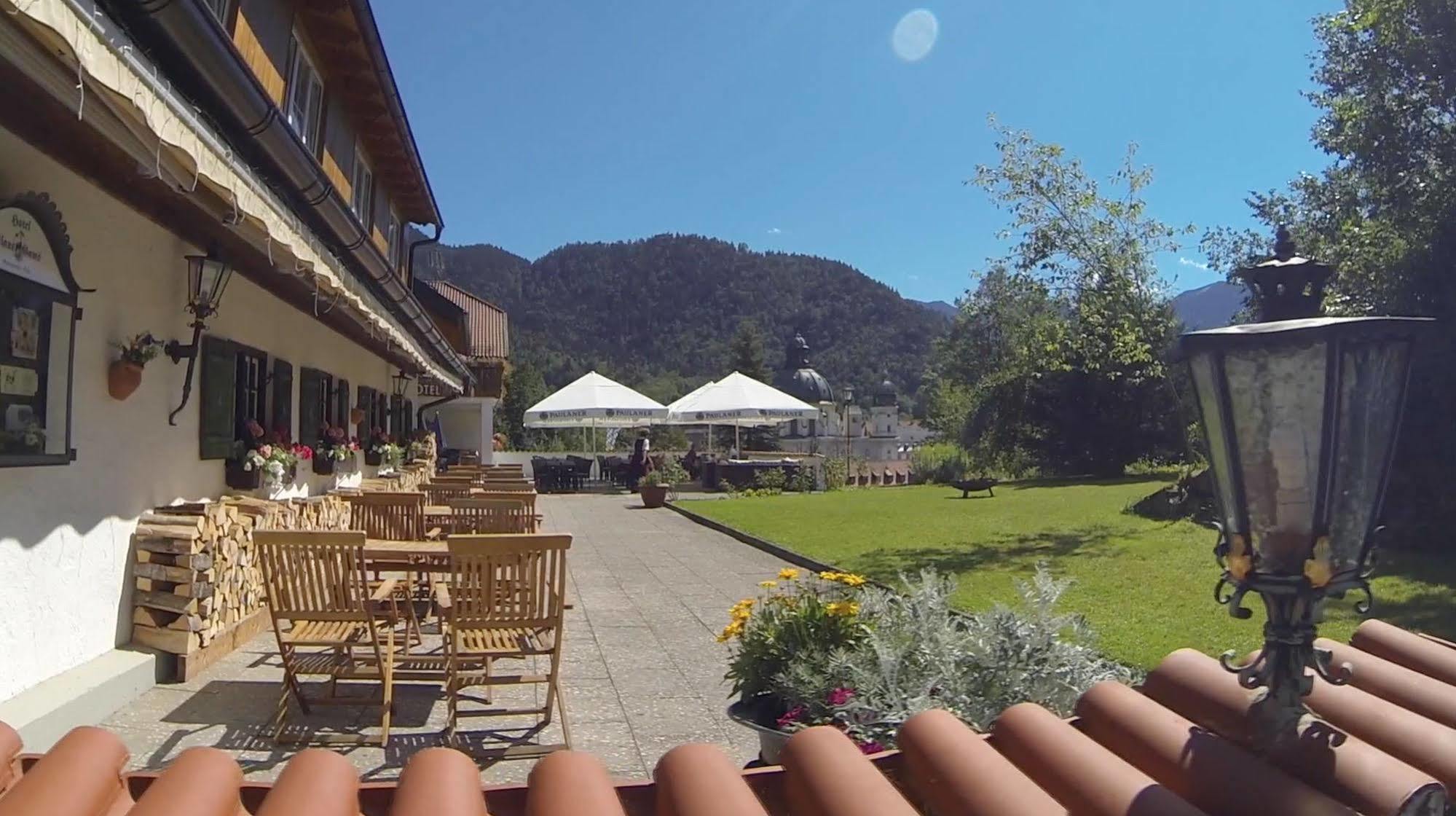 Gasthof Blaue Gams Ettal Exterior photo